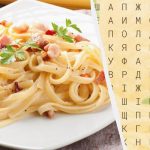 Alleen mensen met arendsogen kunnen het woord “pasta” binnen 10
