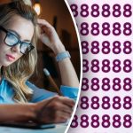 Je moet het getal 3 tussen de 8 vinden: alleen