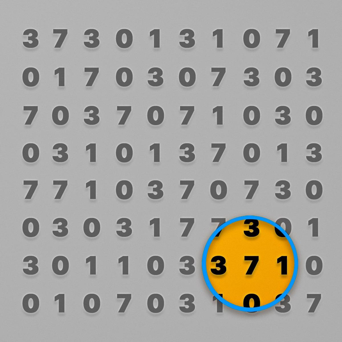 De combinatie van nummers die je moest vinden stond linksonder op de foto / Moje foto