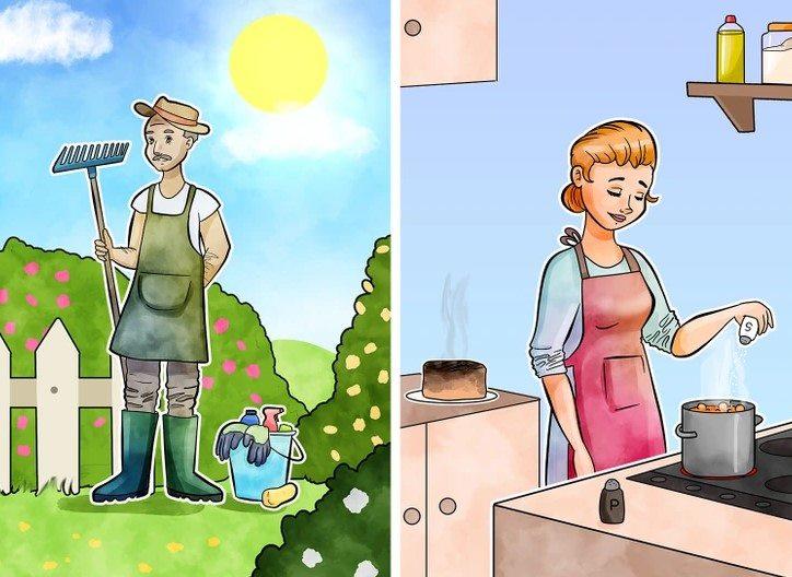 Verbluffende puzzel: vind de dief op de foto in 13 seconden / foto door Bright Side