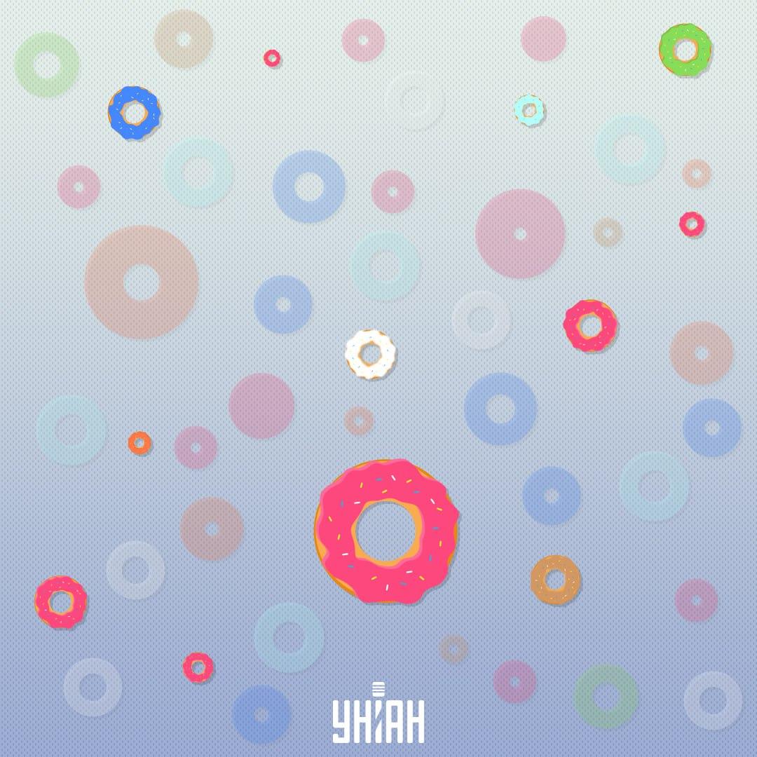 Er waren desserts van verschillende kleuren op de foto / Moje collage