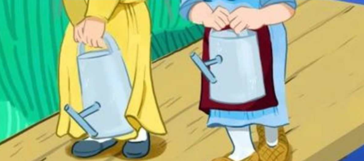 Wat bleek, de vrouwen trokken evenveel water voor irrigatie / getrokken door Brightside.com