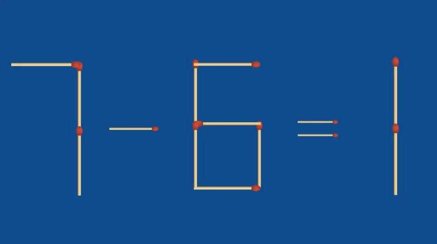 Als je twee lucifers verwijdert - klopt de vergelijking / foto door fresherslive