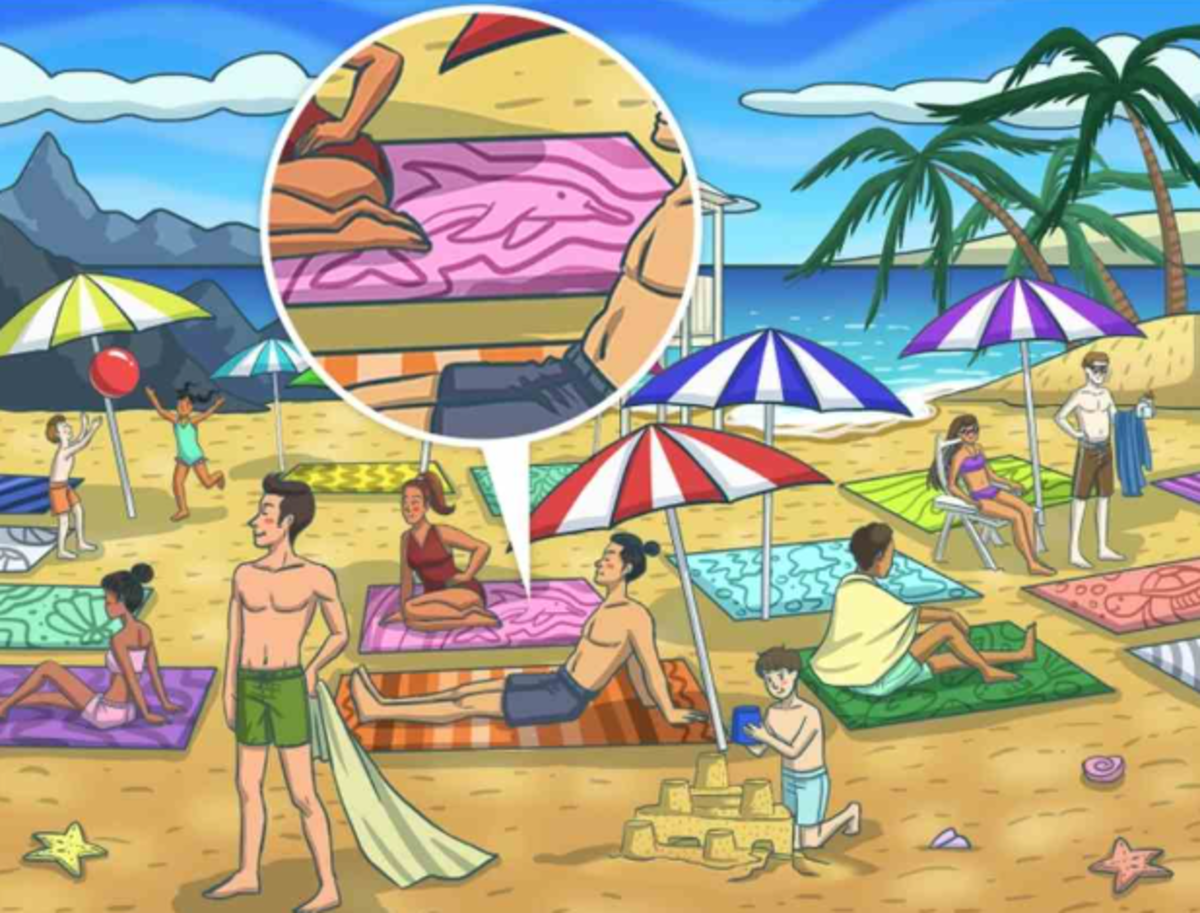 Blijkt dat de dolfijn niet in het water zat / Bright Side tekening