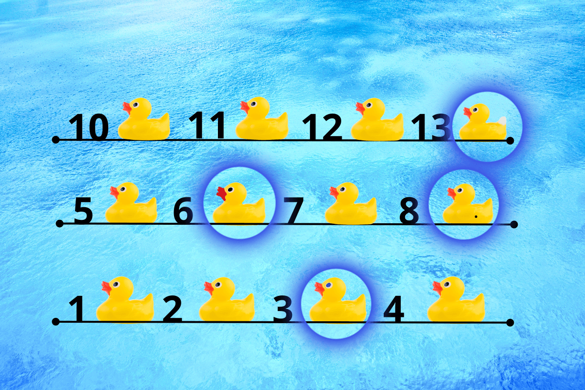 Probeer een complexe puzzel met eendjes te maken / Moje puzzel met foto door pixabay.com