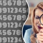 Alleen een genie kon S in slechts 4 seconden tussen de getallen vinden: een complexe optische illusie Alleen een genie kon S in slechts 4 seconden tussen