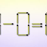 Je moet 2 lucifers verplaatsen om de gelijkheid correct te maken: een snelle IQ-test Je moet 2 lucifers verplaatsen om de gelijkheid correct te