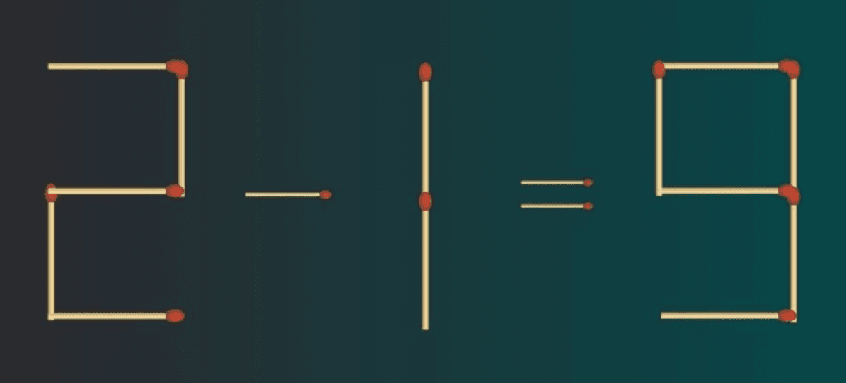 Een moeilijk luciferdoosjesprobleem voor gevatheid / foto fresherslive.com