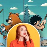 Waar zijn de 3 verschillen tussen de tekeningen van de man en de beer: je moet het raden in 27 seconden Waar zijn de 3 verschillen tussen de tekeningen van de